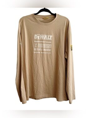 Dewalt Long Sleeve 100 Years of Innovation Crewneck Top